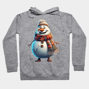 Happy Snowman Kids Design Hoodie